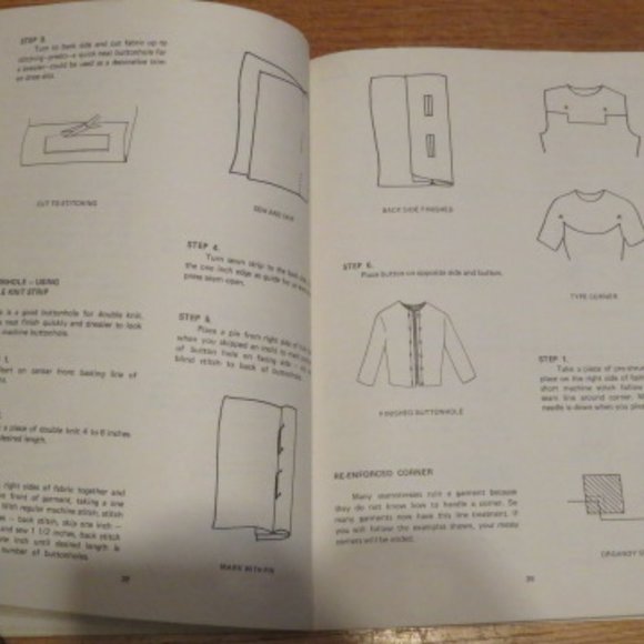 The Original KNIT and STRETCH Sewing Book Hendy Cameron Vintage (#875) - Picture 6 of 6